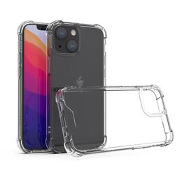 Transparent Acrylic Hybrid Armour Hard Phone Cases for iPhone 15 14 13 12 11 Pro XS Max XR 8 7 6 Plus Samsung S23 S22 S21 S20 Note20 Ultra Clear Shockproof Back Cover