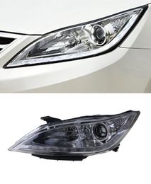 Car Headlights Assembly for CHANGAN EADO 2012-20 15 LED Daytime Running Light Highlight High Beam Xenon Headlight