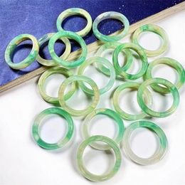 Cluster Rings Simple Acrylic Imitation Ring Fashion Aesthetic Stackable Finger Statement Jewelry Birthday Gift