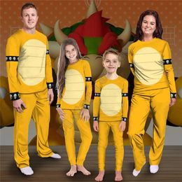 Family Matching Outfits Kids Mom Dad Pyjamas 3D All Over Printed Custom Family Pyjamas Cosplay Clothes 230927