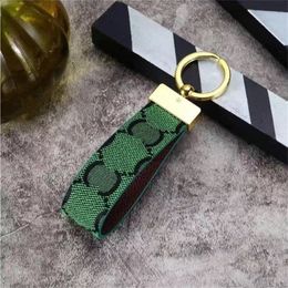 Classic Letter Brand Multicolor Keychain Designer Womens Key Chain Mens Car Keyring Fashion Women Men Bags Keychains Pendant Accessorie