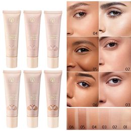 Fragrance YOUNG VISION Matte Liquid Foundation 6 Colors Full Concealer Makeup Effect Korean Natural Cover Acne Cosmetics 230927