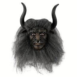 Bull Devil Face Mask Halloween Dress Up Dance Costume Role Play Masks Stage Party Props