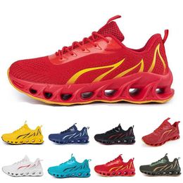 Adult men and women running shoes with different Colours of trainer royal blue sports sneakers two