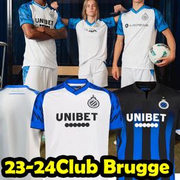 23/ 24 Club Brugge Soccer Jerseys ONYEDIKA MEIJER SKOV OLSEN JUTGLA ONYEDIKA BUCHANAN YAREMCHUK SOWAH DE KETELAERE LANG VANAKEN 2023 2024 men football shirts