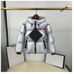 Hooded Kids Coat Baby Clothers Coats Thick Warm Outwear Clothing Fasion Boys Girls Outerwear 90% White Duck Jackets Sleeves Are Detachable Vest 01