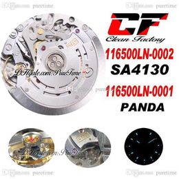 Clean CF V3 116500 SA4130 Automatic Chronograph Mens Watch Black Ceramics Bezel 904L Steel Oystersteel Bracelet Super Edition Watc329M