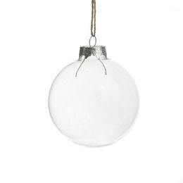 Party Decoration Dia6cm Christmas Ornament Clear Glass Ball Wedding Decorations Bauble Event ship X 251255l