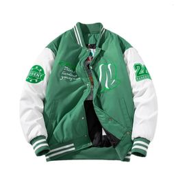 Men's Jackets Winter Varsity Jacket Men Women Letter Badge American Baseball Jacket Street Fashion Hip Hop Coat Youth Couple Clothes 230927