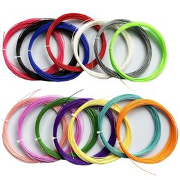 Badminton Sets 100pcs ZARSIA Bulk String Training Racket Durable 070MM High Elastic Strings 230927