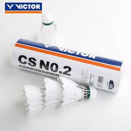 Badminton Sets VICTOR CS1 CS2 Carbonsonic Ball Manmade Carbon Fibre Durable and Stable 230927
