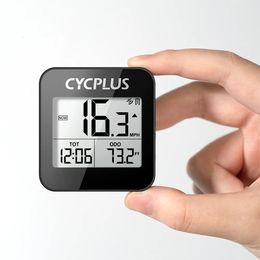 Bike Computers CYCPLUS Cycling GPS Bicycle Computer Bike Accessories Speedometer LED IPX6 Waterproof Odometer Wireless Stopwatch 230928