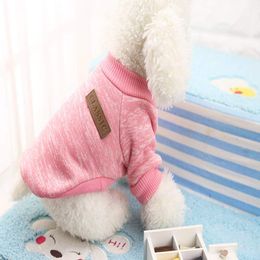 Dog Clothes for Small Puppy Soft Pet Dog Sweater Clothing for Dog Winter Chihuahua Clothes Classic Pet Outfit Small Dog Clothes