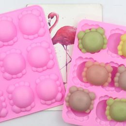 Baking Moulds 9Crab Silicone Chocolate Mold Jelly Cake Mould Cold Process Soap Molds