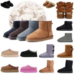 Дизайнерские сапоги Tazz Tasman, тапочки, мини-ботинки на платформе, женские зимние, осенне-зимние, теплые, меховые, до половины щиколотки, Mini GS 585401, атласные ботинки Ultra Neumel, 24–42 евро.