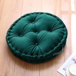Pillow Thickened Velvet Floor Round Square Tatami Meditation Seat Yoga For Sofa Chair Bay Window Soft Pouffe With Handle