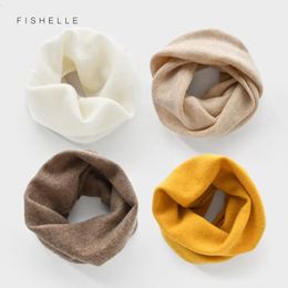 Scarves 2023 fashion cashmere scarf women solid color winter warm knitted thin scarves unisex men foulard wool neck scarfs ring 230928