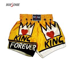 Other Sporting Goods Muay Thai Shorts Breathable loose Printing Kickboxing Fight Grappling Short MMA Boxing Shorts Clothing Sanda Fight Grappling 230927