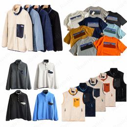 Varsity jacket High-quality Giacca designer fleece vest new style mens represent sports sweat Climbing hiking camp stand collar Letterman outdoor tooling size 2XL