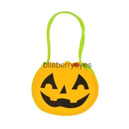 Totes Halloween pumpkin bag handbag candy bag pumpkin bag pumpkin bag spider bat bag black cat bag04blieberryeyes