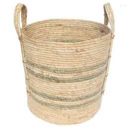 Plates Maize Coloured Stripe Basket Green Large Butter Holder Churner