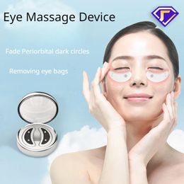 Face Care Devices Electric Microcurrent RF Eye Mask Mini Patch Hydrogel EMS Massage Device Reduce Wrinkles Puffiness Dark Circles Bags Tools 230927