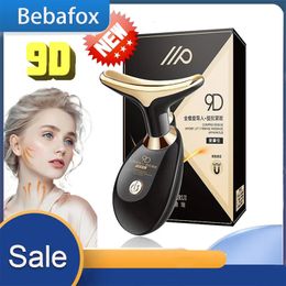 Face Care Devices Type EMS Microcurrent Face Neck Beauty Device Massager Firming Rejuvenation Anti Wrinkle Ultrasonic Vibration Lifting 230927