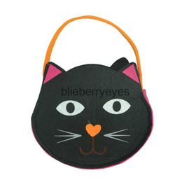 Totes Halloween pumpkin bag handbag candy bag pumpkin bag pumpkin bag spider bat bag black cat bag03blieberryeyes