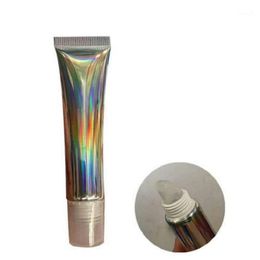15ml g Holographic Silver Empty Squeeze Lip Gloss Tube Plastic Lipgloss Container 20ml g Cosmetic Packaging Bottle 50pieces1241j