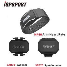 Bike Computers IGPSPORT Speed Sensor CAD70 SPD70 Bike Computer Speedometer ANT Bike Compatible For GARMIN iGPSPORT Bryton GPS HR40 Sensor Set 230928