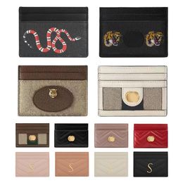 luxury Designer Graffiti card holder key wallets coin purses with box Womens keychain mens Leather little bee Matelasse Fragments 315Z