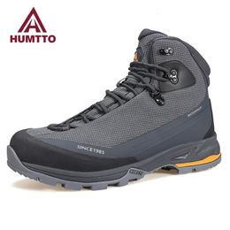 Dress Shoes HUMTTO Hiking for Men Winter Waterproof Sports Climbing Trekking Boots Mens Luxury Designer Outdoor Safety Sneakers Male 230927