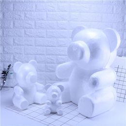 PE foam modeling polystyrene bear rabbit dog for pe rose flower head bear craft for gift valentine's day264w