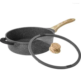 Pans Mai Fan Stone Free Cooking Oil Frying Pan Wholesale Induction Cooker Gas General Non Stick Wok Cookware