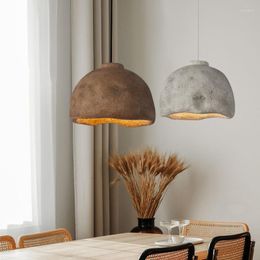 Pendant Lamps Japanese Wabi-sabi Chandelier Restaurant Lamp Bedside Bedroom Nordic Bar Study Modern Simple Homestay Light