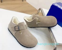 Slipper Sandal Autumn Winter Summer Cork Flat Slides Leather Favourite Beach Bag Head Woollen Sandal slippers