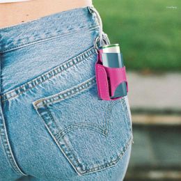Storage Bags Inhaler Case Holder With Metal Buckle Spacer Handy Lightweight And Protective Shell Ideal For Daily Use Travel