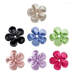 Hair Clips Y1UB Flower Scrunchies Women Extra-Large Scrunchie Oversized Thick Elastic