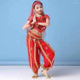 Stage Wear Children Belly Dance Costumes Bollywood Costume Girls Professional Performance Bellydance Outfits