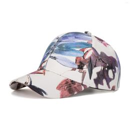 Ball Caps Fashion Women Men Sport Prints Breathable Beach Baseball Cap Hip Hop Hat Sun Light