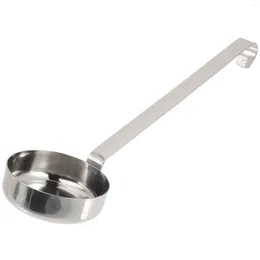 Spoons Pizza Sauce Spoon Mini Scoops Metal Soup Serving Stir Tomato Flat Stainless Steel Kitchen Ladle Multifunctional Ketchup