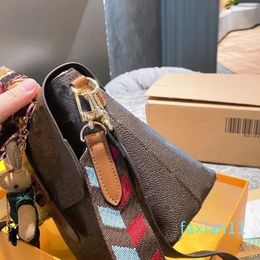 Shoulder Bag High Quantity Crossbody-bag Fashion Bags with Silk and box Scarf Animal Famale Handbag Made of Good Material