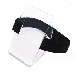 Card Holders Arm ID Sleeve With Elastic Belt Or Adjustment Buckle Bag