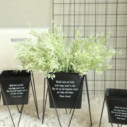 Decorative Flowers Artificial Eucalyptus Leaves Stems Real Green Touch Leaf Branches For Home Office Flower Bouquet Centrepiece Wedding