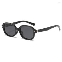 Sunglasses 2023 Women's Fashion Folding Wear Brand Designer Glasses Polygonal Men's Vintage UV400