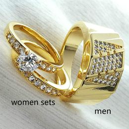 wedding Couple Domineering ring Claw setting zircon Men women ring men size 8 to 15 women size 5 to 10 r211 R2802403