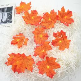 Decorative Flowers 100Pcs Artificial Silk Clip Art Craft Colourful Autumn Bright Flower Leaves Used For Home Wedding Party Dec