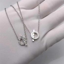 Designer fashion new Pendant Necklaces for women Elegant Necklace Highly Quality Choker chains Designer Jewelry 18K Plated gold gi258O