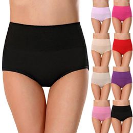 Women's Shapers Women High Waist Abdomen Physiological Underwear Menstrual Fibre Leakage Prevention Cut Lace Panties For