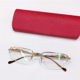 top quality 3645644 womens eyeglasses frame clear lens men sun glasses fashion style protects eyes UV400 with case320P